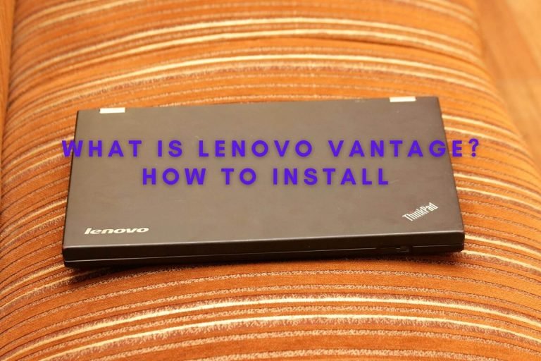 what is lenovo vantage service installer